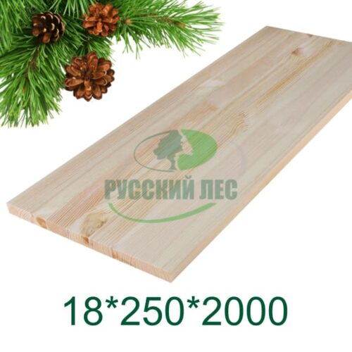 Щит мебельный 18*250*2000