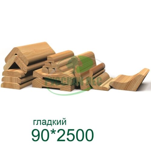 Плинтус гладкий 90*2500